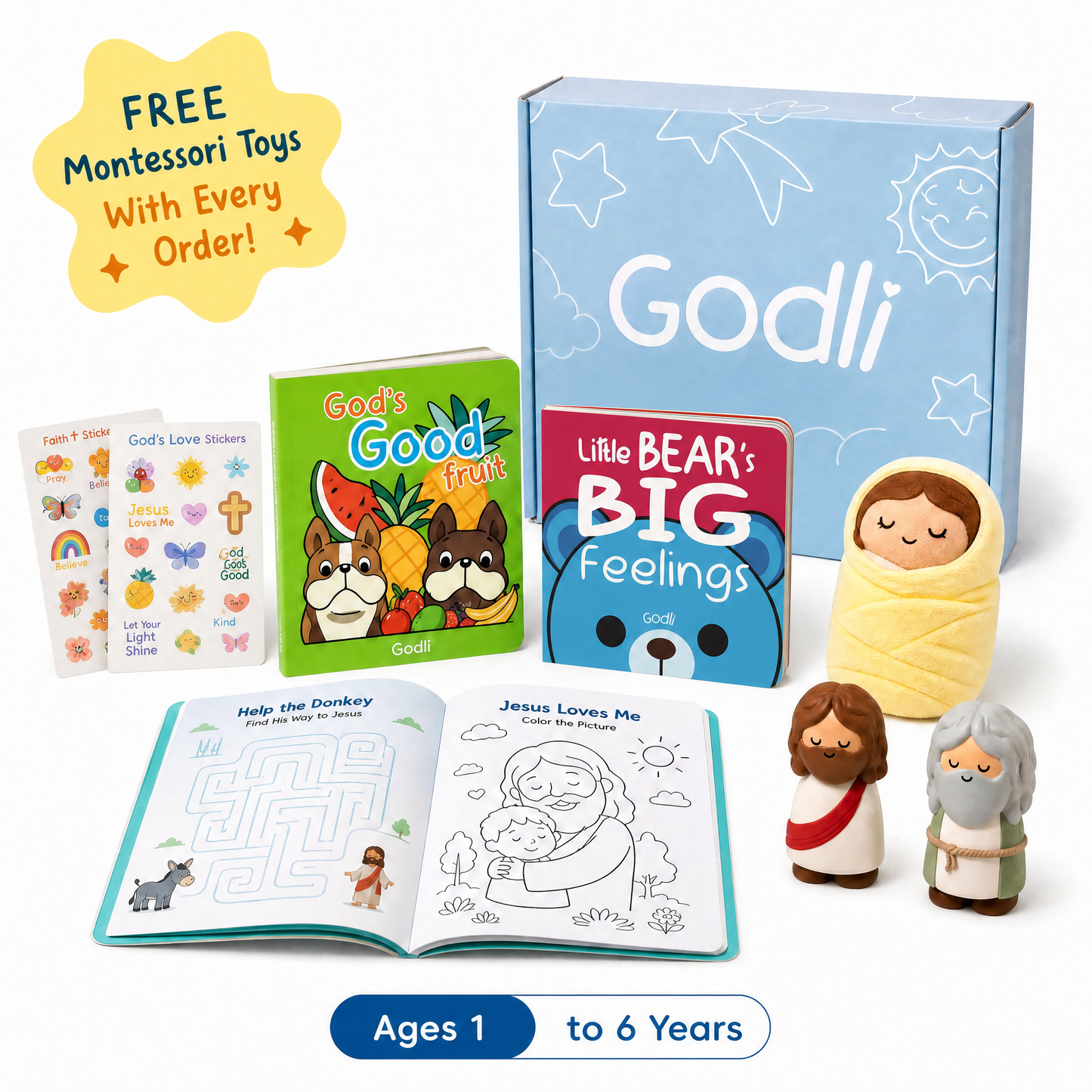 Christian Board Book Learning Kit