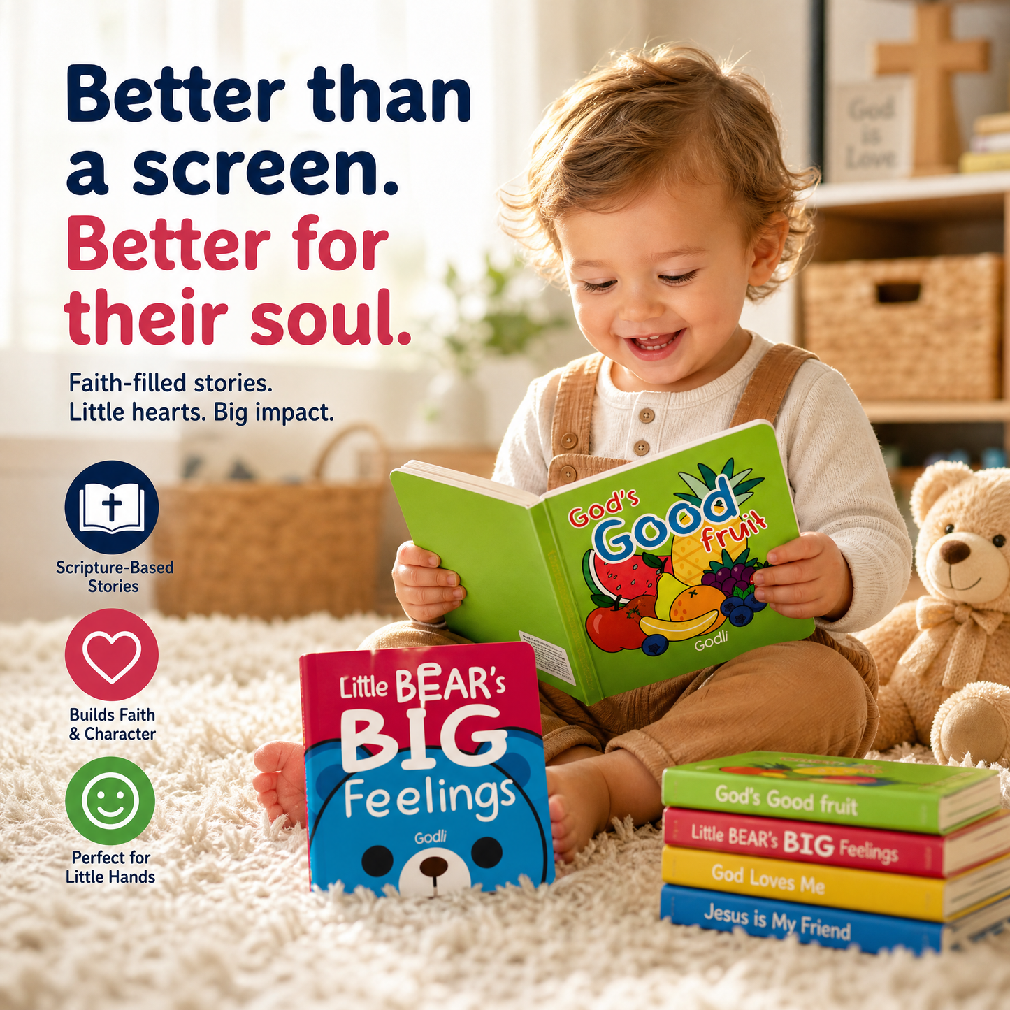 Christian Board Book Learning Kit